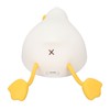Lying Flat Duck Night Light 3 Levels Brightness Cute Warm