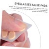 Baluue 120pairs Anti-skid Eyeglass Nose Pads Durable Sponge Nose Cushions