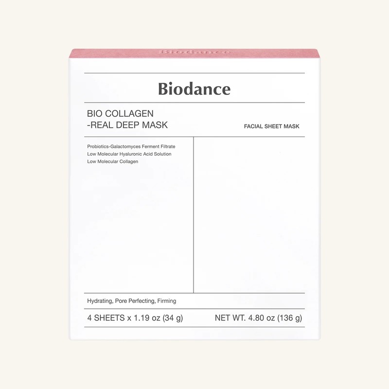 Biodance Bio Collagen-Real Deep Mask 1Box - 4 Pieces