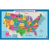 USA Wall Map for Kids with Illustrations- United States Poster