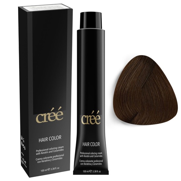 Cree Professional Permanent Hair Color, 100ml - 3.4 fl.oz. (Dark