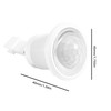 NIZEAMI Mini PIR Infrared Motion Sensor Detection 220V Adjustable Time