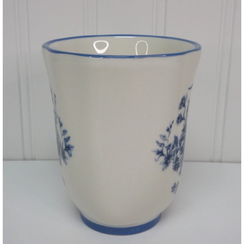 Pioneer Woman Delilah Floral Mug Cup Stoneware Blue White 12oz