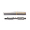 ZUVGEES Easy Carry Mini Compact Slim Reading Glasses—Lightweight Portable Readers