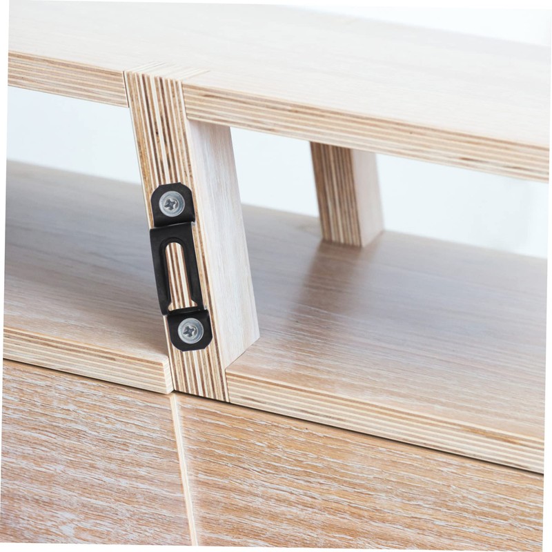 Operitacx Furniture Connector 50 Sets Cabinet Wardrobe Fasteners Simple Design