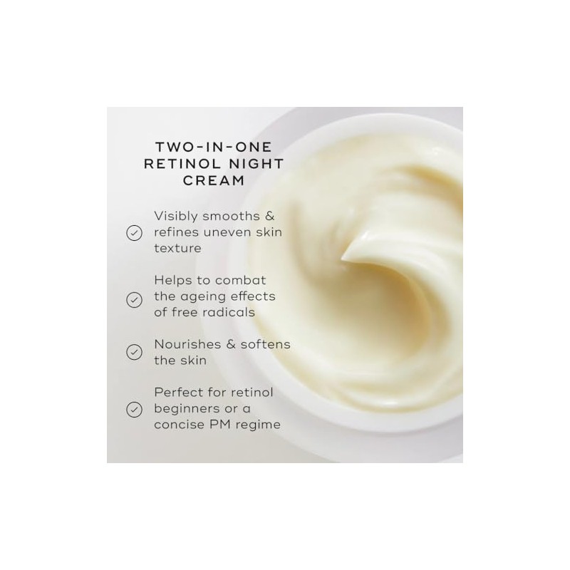 Medik8 Intelligent Retinol Smoothing Night Cream, 0.2% Vitamin A -