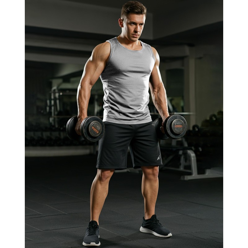 NY Threads Pantaloncini Sportivi da Uomo – Asciugatura Rapida, vestibilità