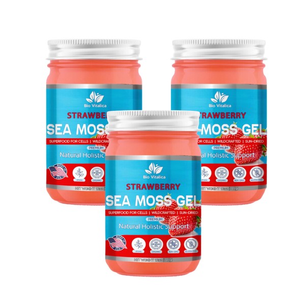Sea Moss Gel by BioVitalica - Irish sea Moss raw