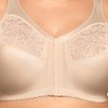 Glamorise Full Figure Plus Size MagicLift Front-Closure Support Bra Wirefree