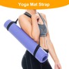 2 Packs Yoga Mat Straps for Carrying, Premium Adjustable Loops