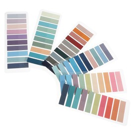 Operitacx Selbstklebende Lesezeichen Index Tabs 60 Farben Praktische Haftmarker Für Bücher Notizen Und Annotationen Perfekt Für Schule Und Büro