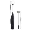 Electric Milk Frother USB Charging 3 Speeds Egg Beater Handheld