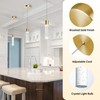 Esfos Pendant Lights Kitchen Island, 6500K Modern Kitchen Island Lights