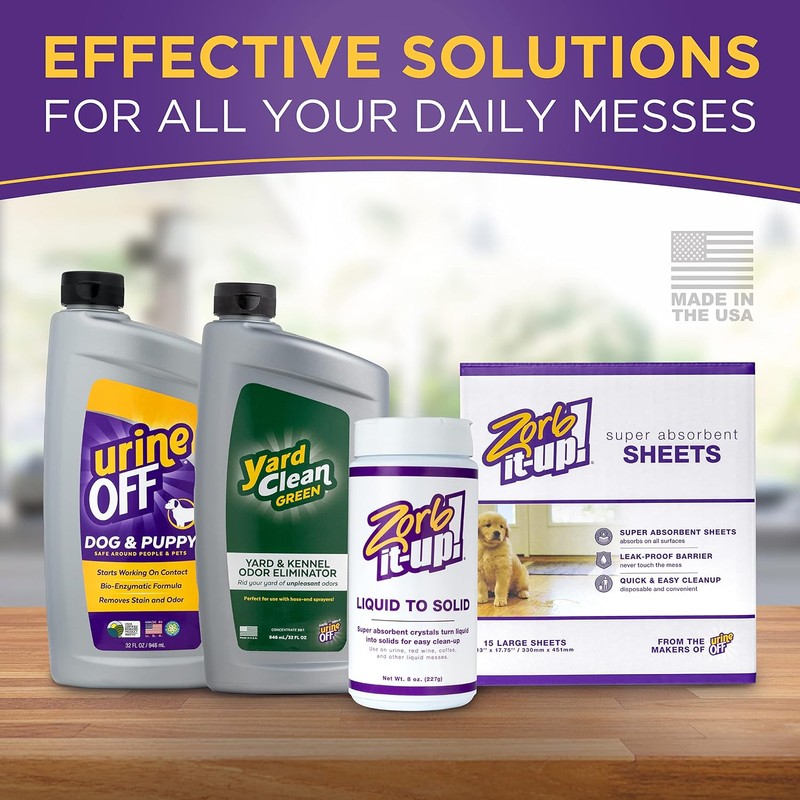 Urine Off Polvo Zorb-It-Up! 8Oz