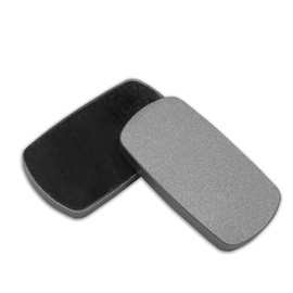 BIUMALL Magnetic Metal Piano Toy, Aluminum Alloy Sliding Card Piano Slide Anxiety Relief Toy, EDC Adult Piano Toy, Boyfriend and Father's Desk Toy (Gray)