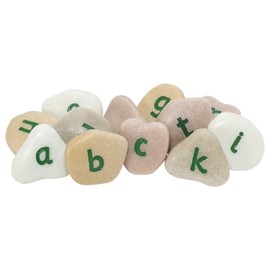 Lowercase Alphabet Pebbles