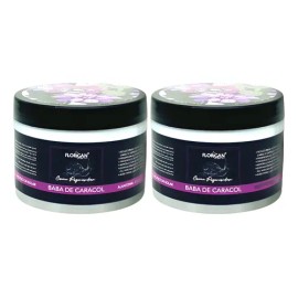 Crema Regeneradora Baba De Caracol Florigan 350grs 2pzs                                                                                               