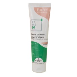 Pilogen Carezza – Linie Remedì – 100 % biologische Paste – Behandlung bei starken Rötungen – Sofortige Linderung – mit Bisabolol, Sheabutter und Zinkoxid, 100 ml