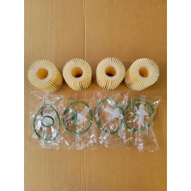 NK 4 x Oil Filter 5608 for 2013, 2012, 2011, 2010, 2009 Toyota RAV4 2.5L 4Cyl