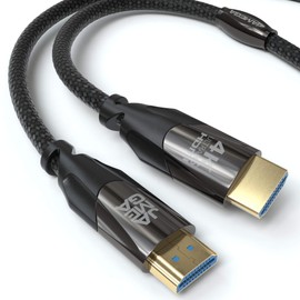 JAMEGA - 1m HDMI Cable 2.0 - High Speed with Ethernet - Ultra HD 4K 60Hz 4:4:4 HDR HDCP ARC CEC 3D 1080p Full HD Dolby Vision 18GBit s - Nylon Cable Triple Shielded - Black Series