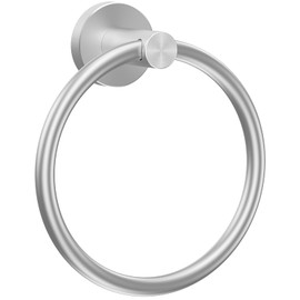 SetSail Towel Holder for Bathroom Wall Silver Towel Ring SUS304 Stainless Steel Hand Towel Holder Heavy Duty Towel Hanger for Bath, Kitchen Drill Hole