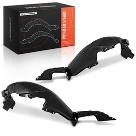 A-Premium Pair Front Inner Fenders Liner Splash Shield Set - Compatible with Hyundai Elantra 2007 2008 2009 2010 - Factory Fresh (PP), Not Refurbished or Recycled