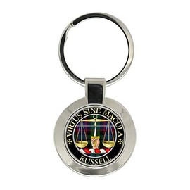 Russell Scottish Clan Keyring