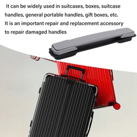 SHANOER Spare Suitcase Handle Grip Belt Strap for Travel Bag/Luggage Suitcase, Luggage, Suitcase Handle, Gift Box, Broken Handle Repair 22cm B112 Black