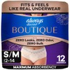 Always Discreet Boutique, incontinencia y ropa interior posparto para mujer,