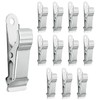 Litoexpe 12 Pcs 1/2 Inch Mini Metal Spring Clamps Alligator