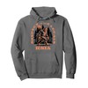 Ionia Bigfoot Respect the Locals Retro Sasquatch Pullover Hoodie