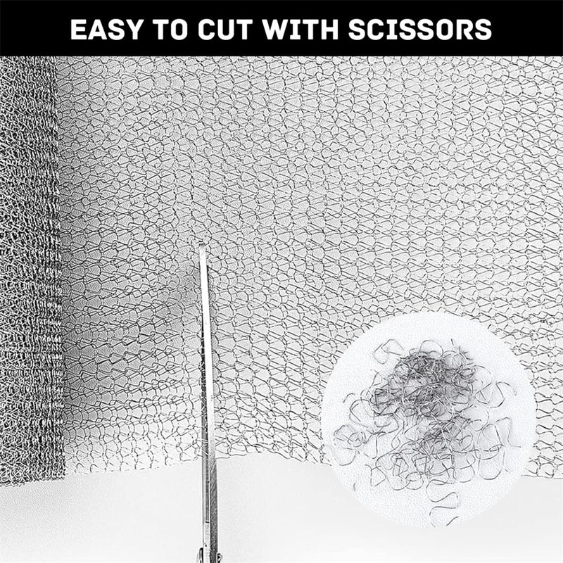 Wire Mesh for Mice Control 7.8” X 13.1Ft Hole Fill