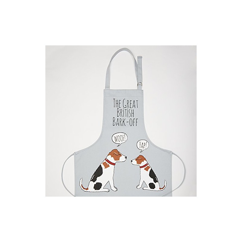 Sweet William Jack Russell apron