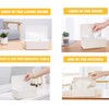 2Pcs Wipes Dispenser,Tissue Storage Box Case Wet Wipes Dispenser Holder