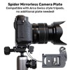 Spider D193591 X Holster Set Leichtes Hüft-Tragesystem für spiegellose Kameras