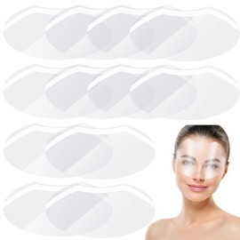 VEGCOO 150 Pcs Shower Face Eye Protector Shield, Shower Face Eye Protector for Eyelash Extensions, Microblading, Cataract Surgery