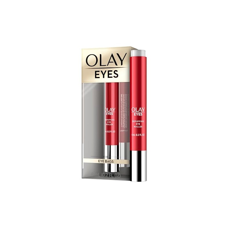 Eye Treatment by Olay Eyes Depuffing Eye Roller massages to