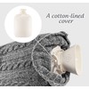 Premium Knitted Cover for Hot Water Bottle, ilauke Hot Water