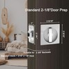 Dontay Pocket Door Passage Latches Not Lock, Large Lever, Double
