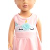 Little Adventures Twirl Princess - Vestido de muñeca (unicornio) (muñeca
