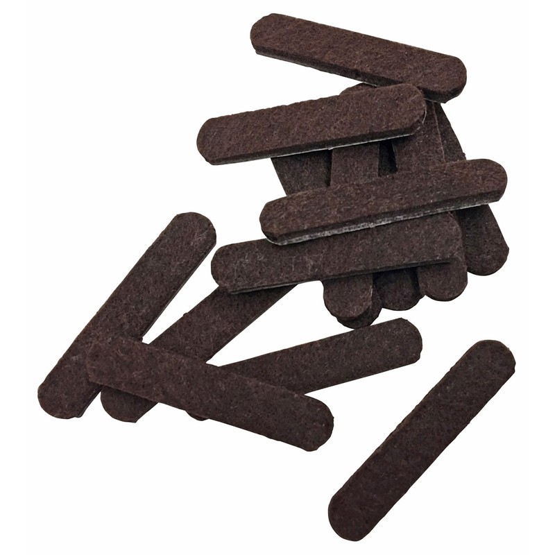 Shepherd Hardware 9865 1/2-Inch x 2-5/8-Inch Heavy Duty Self-Adhesive Felt