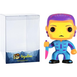 Michae l Myers (EE Exc): P o p ! Movies Vinyl Figurine Bundle with 1 Compatible Graphic Protector (003-64908 - B)
