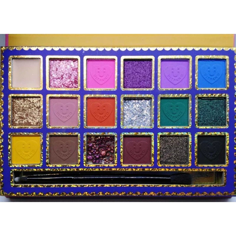 Ultramo Paleta De Sombras + Brocha Baby Frida Kahlo Origina