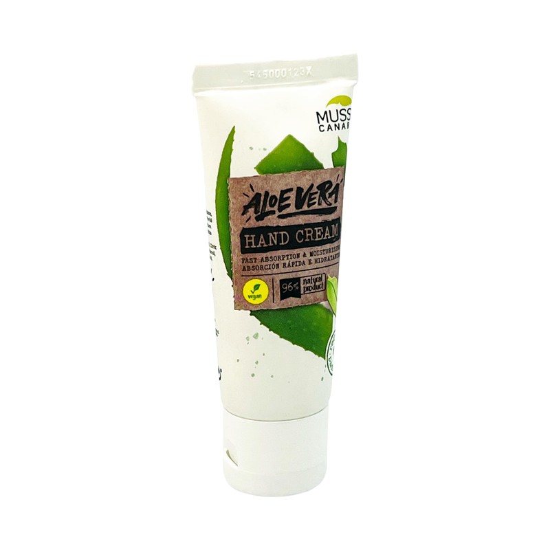 Mussa Canaria Vegane Handcreme mit Aloe Vera, Reisegröße, 40 ml