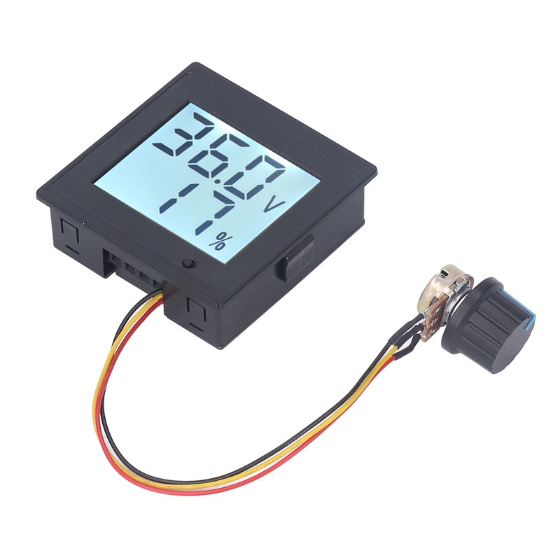 DC Motor Speed Controller Governor with Start Switch LCD Brushed