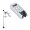 DEWIN Shower Head Slider Holder, Adjustable Height S Chrome-Plated Slider