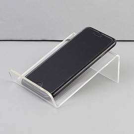 경사형 아크릴 진열대 소형 디피용진열 (WFJLR8A) Small Acrylic Display Stand for Inclined Display (WFJLR8A)