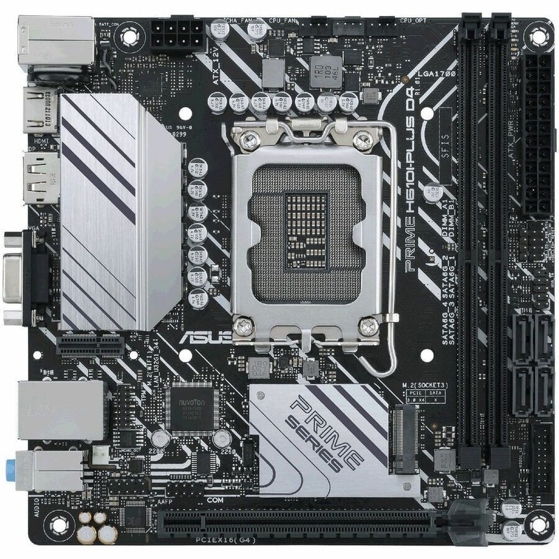 Intel Asus Prime PRIME H610I-PLUS D4-CSM Desktop Motherboard - Intel