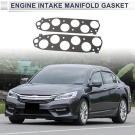 RATCHROLL Engine Intake Manifold Gasket for Honda Accord 2005-2017 Intake Manifold Sealing Gasket for Honda Accord Crosstour 2010-2011 No.17105RCJA01 Metal 2 Pc