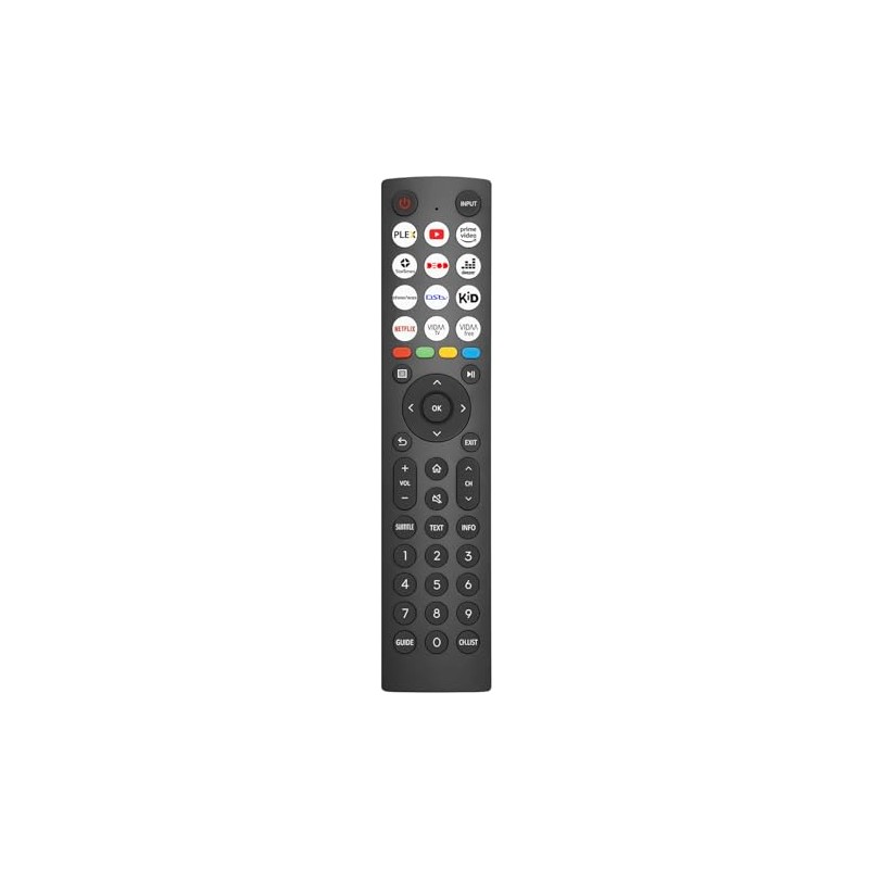 Universal Remote Control for Hisense Smart TV 4K UHD VIDAA